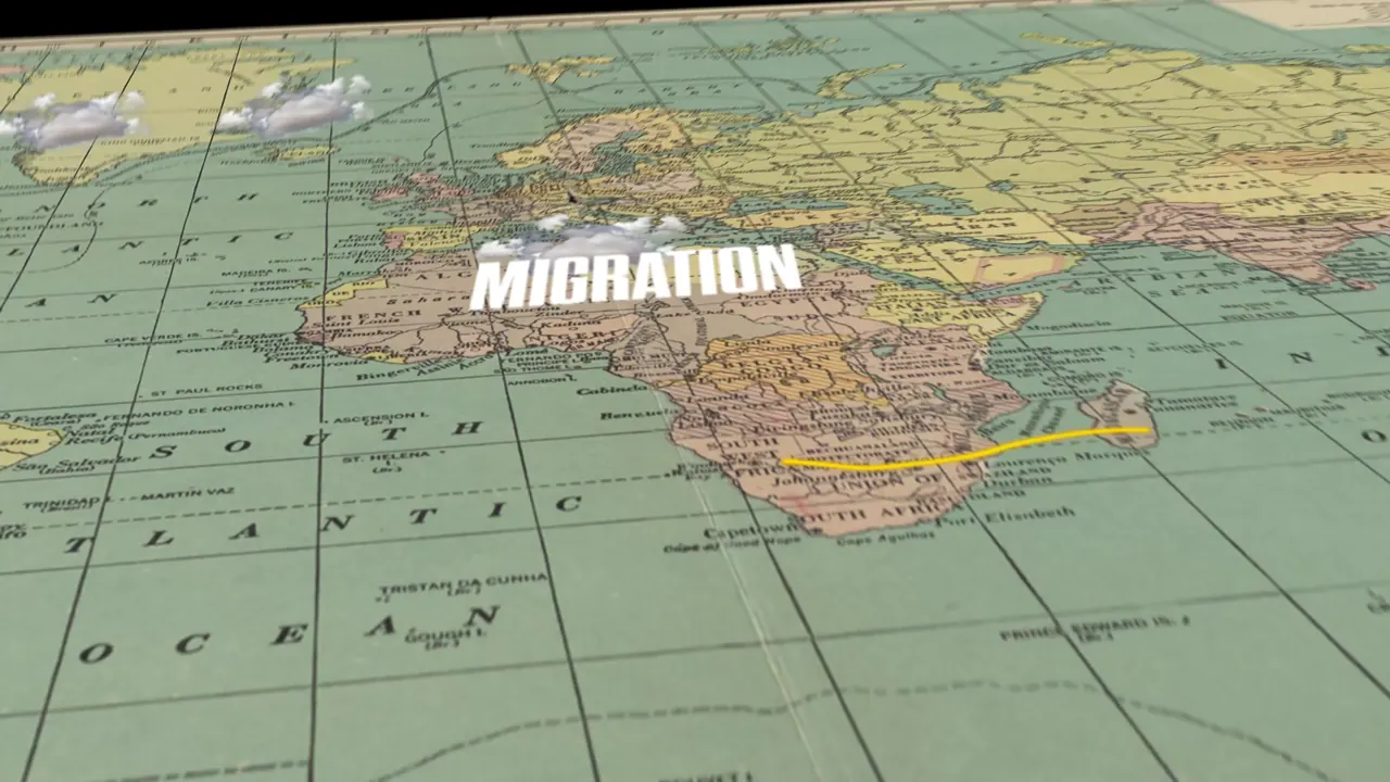 Map Animation for a TikTok Reel video preview